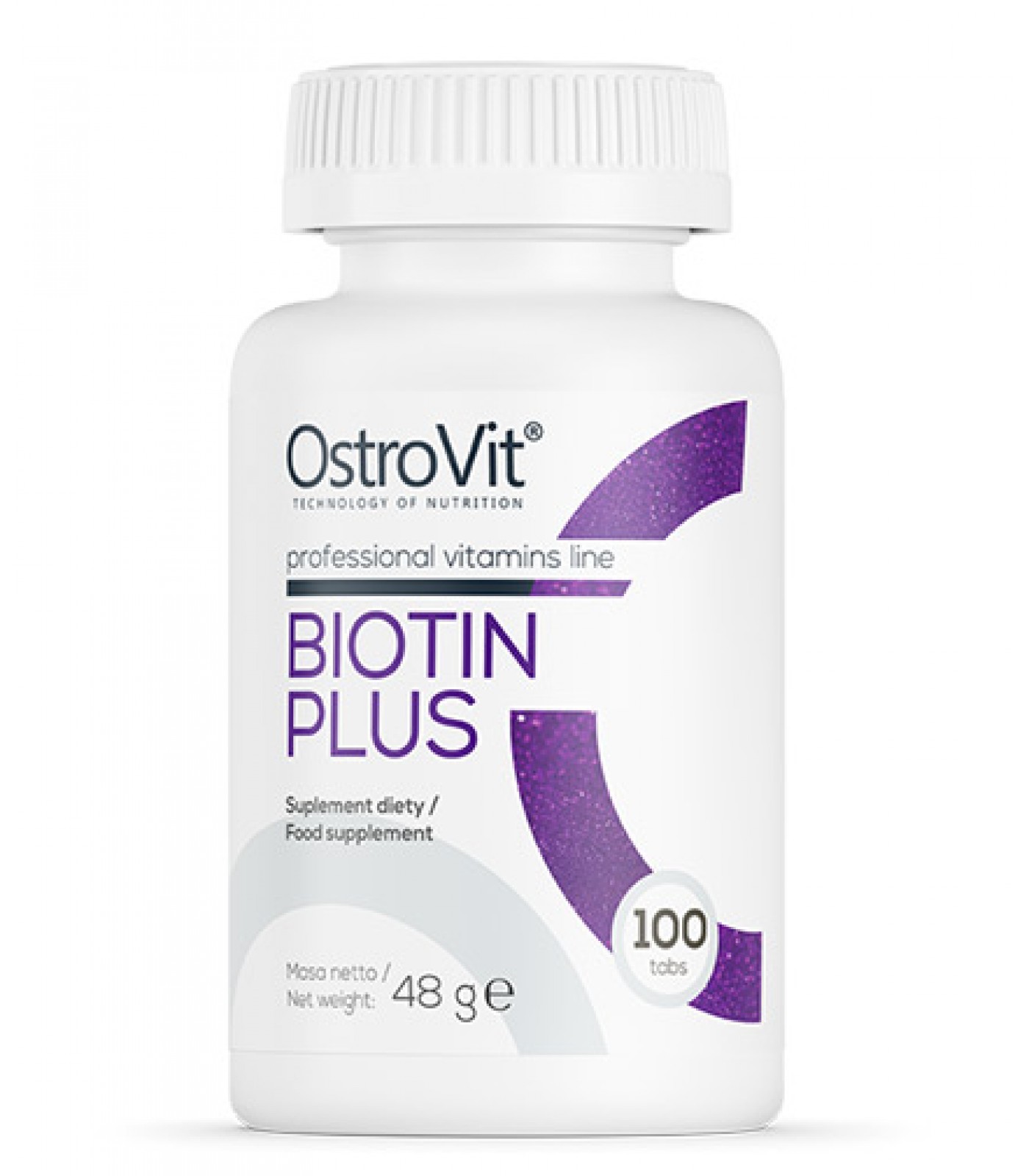 OstroVit Biotin Plus 2500 mcg / 100 Таблетки